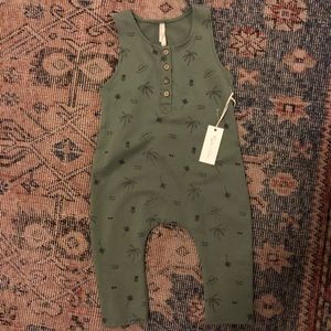 Rylee + Cru Beach Jumpsuit in Jungle